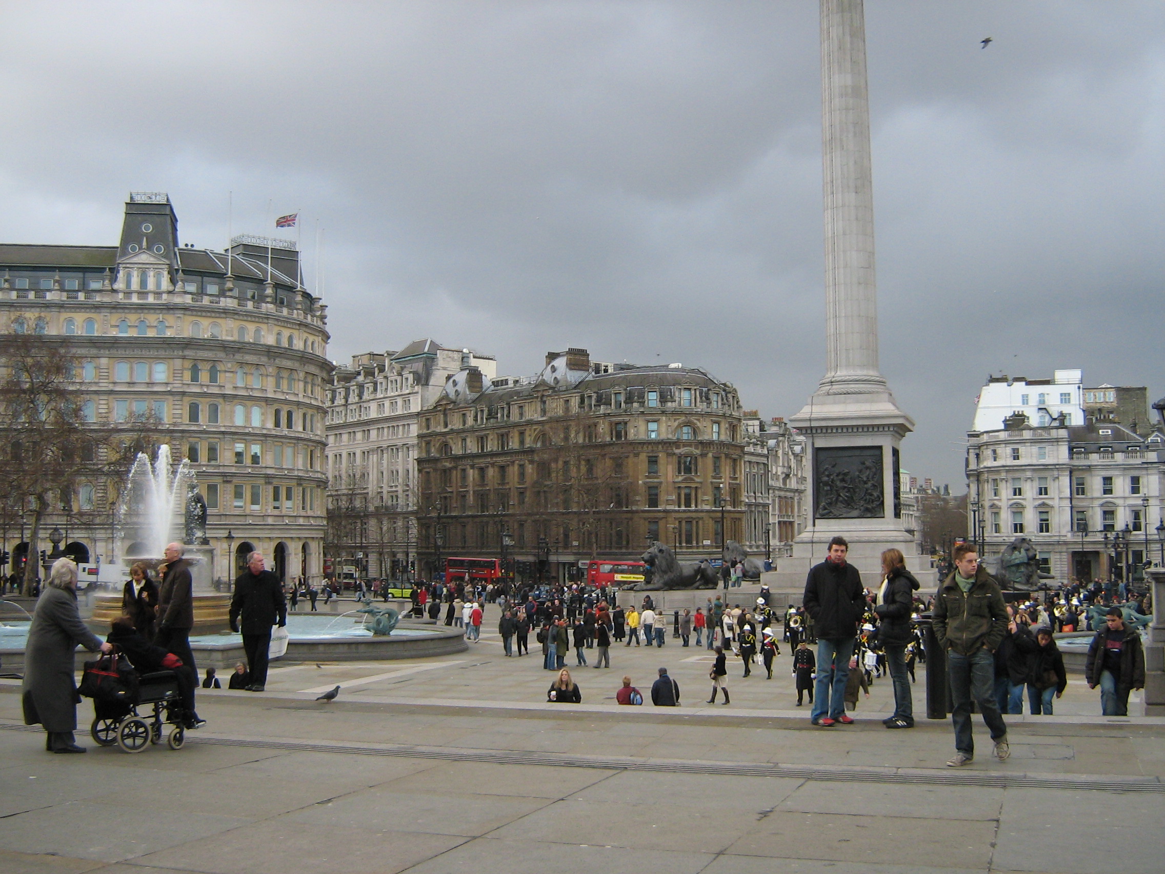 Trafalgar Square en Londres